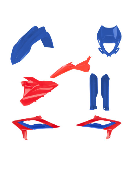 Kit plastiques complet - Rouge Bleu - ACERBIS Beta RR 2023